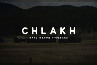 Chlakh: A Retro-Inspired Typeface for Vintage Design Projects