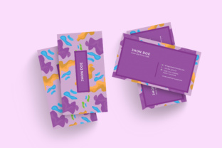 Modern Concept Business Card Template 10: A Versatile Tool for Professional Branding