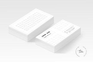 Modern Concept Business Card Template 19: A Versatile Tool for Professional Branding