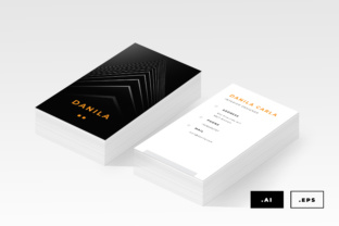 Modern Concept Business Card Template 40: Elevate Your Professional Image