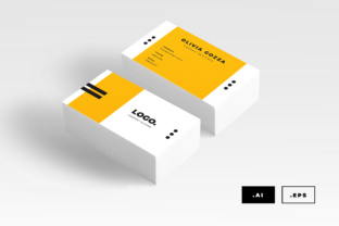 Modern Concept Business Card Template 43