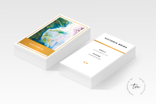 Modern Concept Business Card Template 45: Elevate Your Professional Presence