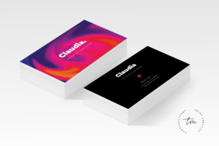 Modern Concept Business Card Template 6 – Elevate Your Professional Presence