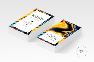 Modern Concept Business Card Template 61: A Versatile Tool for Professional Branding