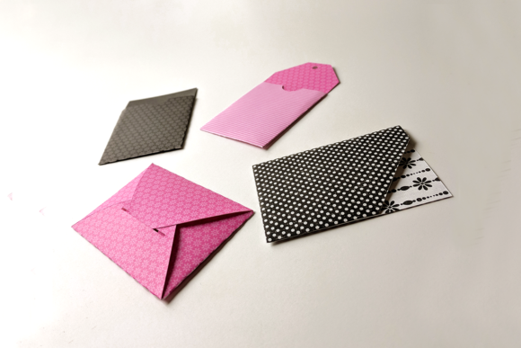 Paper Gift Card Holder Set
