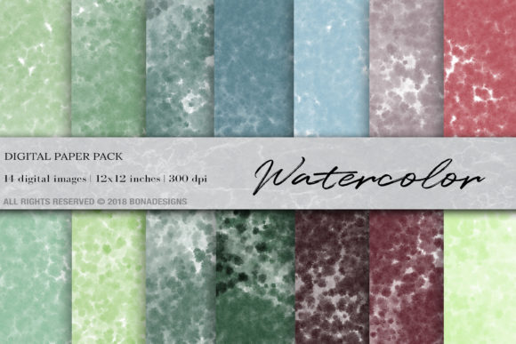 Watercolor Digital Papers: A Strategic Tool for Creative and Professional Projects